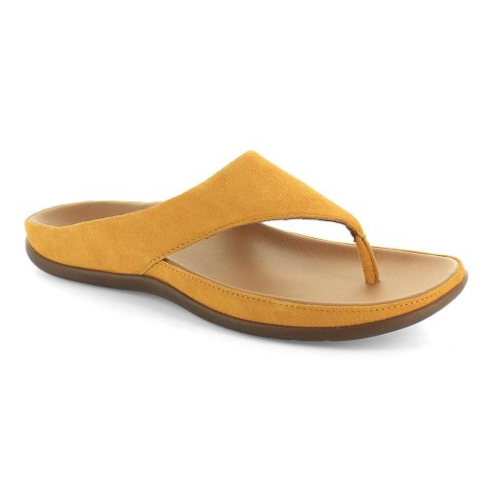 NIB Amber Maui Leather Sandal